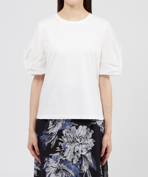 EPOCA（エポカ） tシャツ 半袖 ライトパフスリーブTシャツ レディース