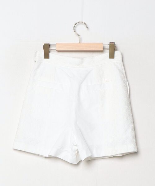 「BLUE LABEL CRESTBRIDGE」 ショートパンツ 38 ホワイト レディース_画像2