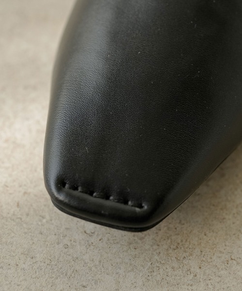 「rectangle」 フラットパンプス SMALL ブラック レディース_画像5