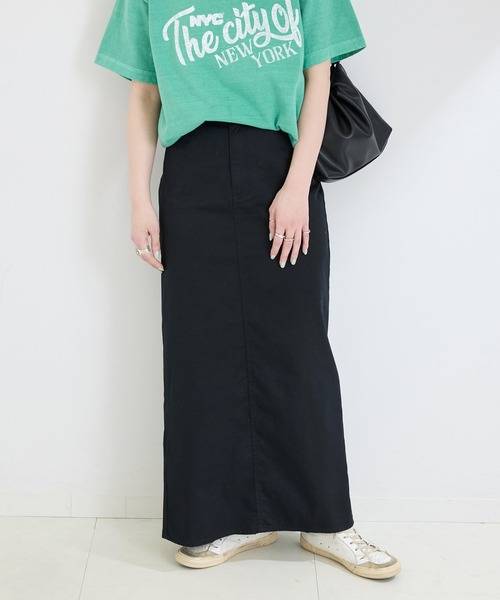 「B.C STOCK」 ロングスカート M ブラック レディース_画像7