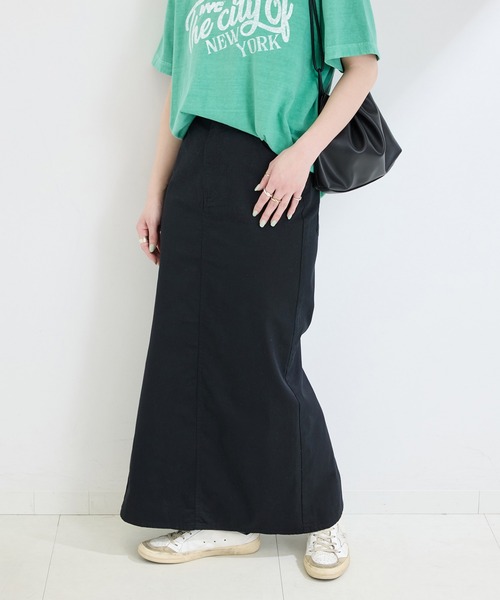 「B.C STOCK」 ロングスカート M ブラック レディース_画像8