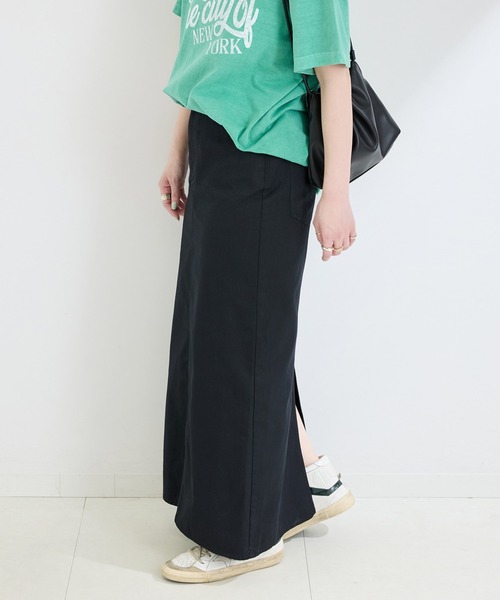 「B.C STOCK」 ロングスカート M ブラック レディース_画像9