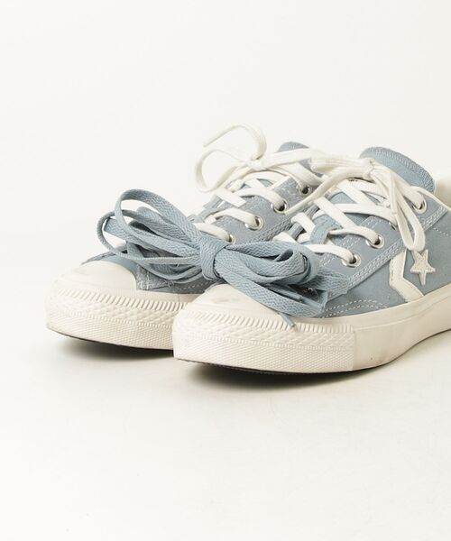 「CONVERSE」 ローカットスニーカー 23.0cm ブルー メンズ_画像4
