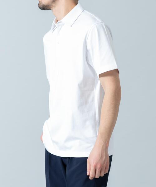 「URBAN RESEARCH ROSSO MEN」 半袖ポロシャツ LARGE ネイビー メンズ_画像9