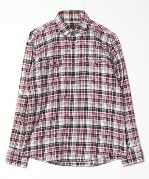 新品未使用BURBERRY BLACK LABEL 長袖シャツ ピンク チェック BURBERRY BLACK LABEL（バーバリーブラックレーベル） チェック柄長袖