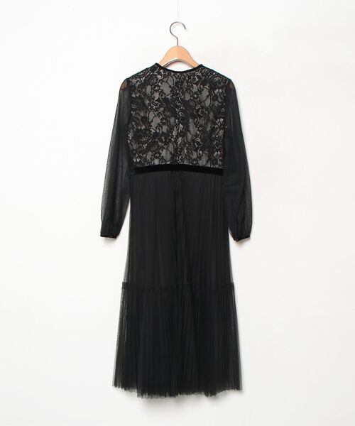 「JILL STUART」 7分袖ワンピース 0 ブラック レディース_画像2