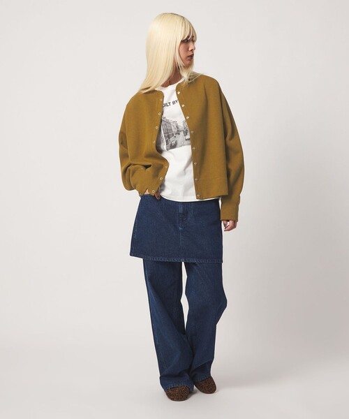 BEAUTY＆YOUTH UNITED ARROWS カーディガン ダブルフェイス リング