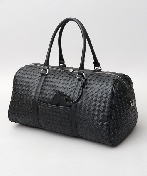 ＊極美品【ジョゼフ】レザー ボストンバッグ ショルダー イントレチャート 黒 極美品【ジョゼフ】レザー ボストンバッグ ショルダー イントレ