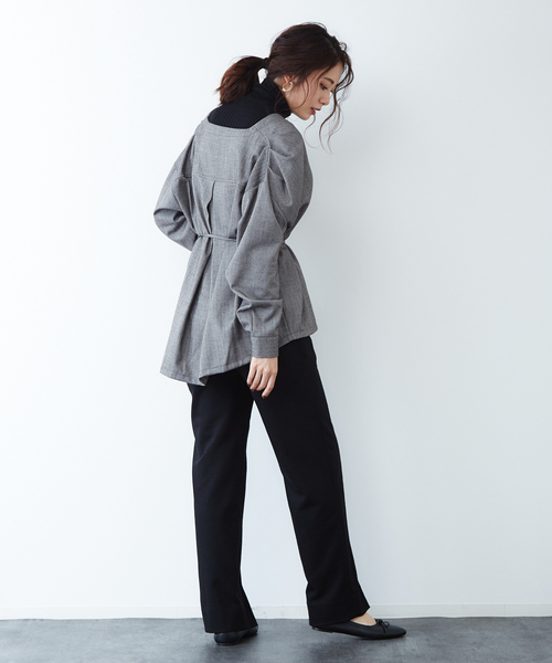 anana シャツブラウス qualite シャツ ブラウス anana フロントタックシャツブラウス