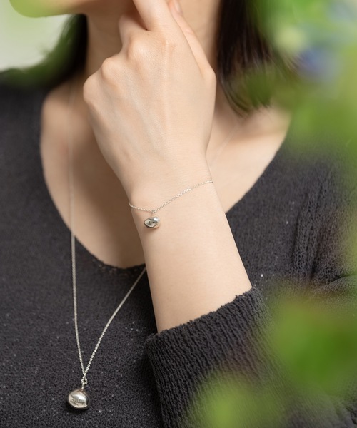 ブレスレット 「Silver925」ドロップブレスレット レディース