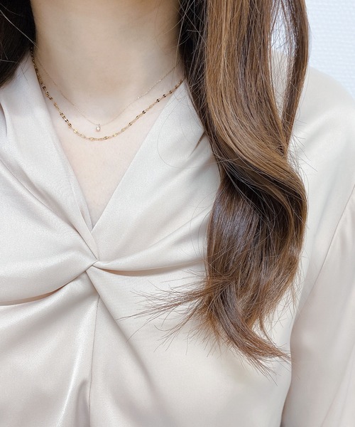 ESTELLE（エステール） ネックレス K10 イエローゴールド ダイヤモンド