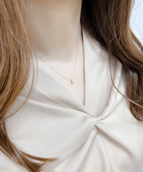 ESTELLE（エステール） ネックレス K10 イエローゴールド ダイヤモンド