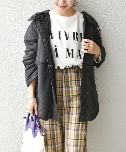 SHIPS any コート アウター any: THERMORE フード ミディ レディース