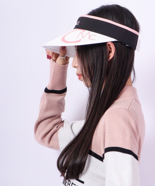 CECIL McBEE サンバイザー green ロングバイザー GOLF