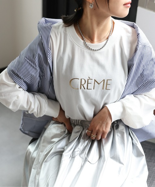ap retro tシャツ デザインロゴプリントロンT レディース メンズ