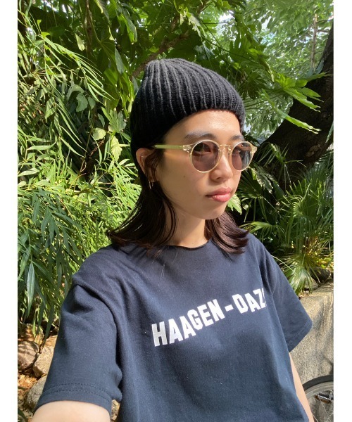 【極美品】KATES Boutique 黒 ミンクベレー帽 極美品】KATES Boutique 黒 ミンクベレー帽