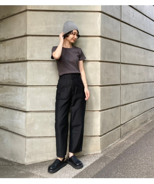 helix ビーニー　黒 BLACK BY MOUSSY ニット帽 ニットキャップ knit hat(ニット