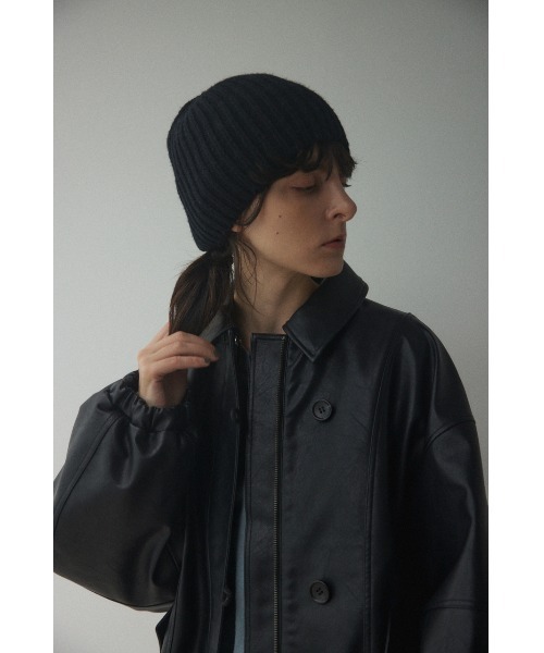 yuu様 黒グレーハット 2点 BLACK BY MOUSSY ニット帽 ニットキャップ knit hat(ニット