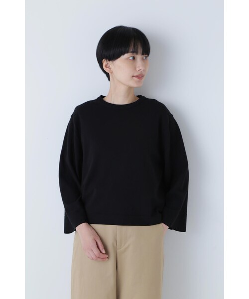 ブラックミーンズ リネン コットン ニット ボーダー 長袖 3 セール】 【スタイリストコラボ・洗える】ウールミラノボーダー
