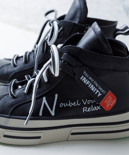 ヌーベル ヴォーグ リラックス Noubel Voug Relax 厚底 ジップ