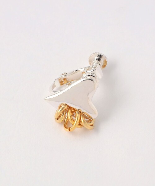 イヤリング 「LAPUIS」Coil Heart イヤリング レディースの画像
