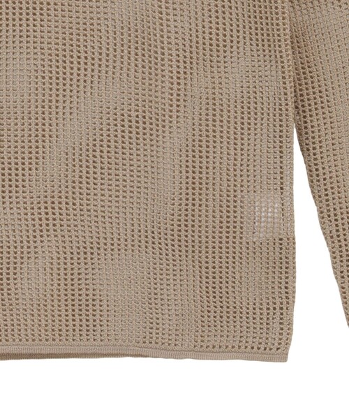 tシャツ CLANE/クラネ HIGH NECK MESH KNIT TOPS/ハイネック メッシュ トップス レディース FREAK'S STORE tシャツ CLANE/クラネ HIGH NECK MESH KNIT TOPS