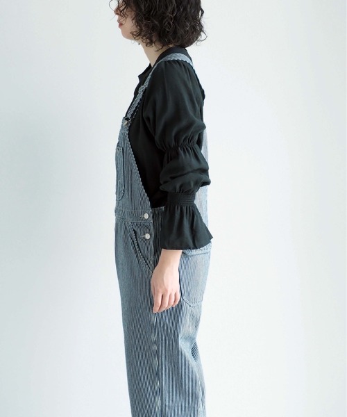 cepo（セポ） サロペット オーバーオール ヒッコリーワーク