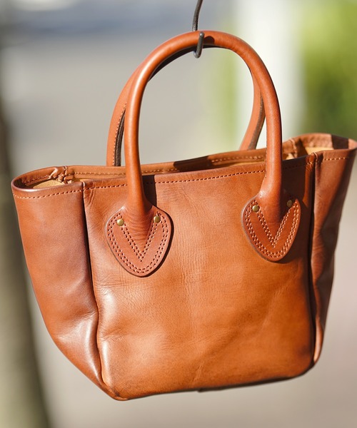 vasco（ヴァスコ） トートバッグ LEATHER OLD TOTE BAG -SMALL メンズ