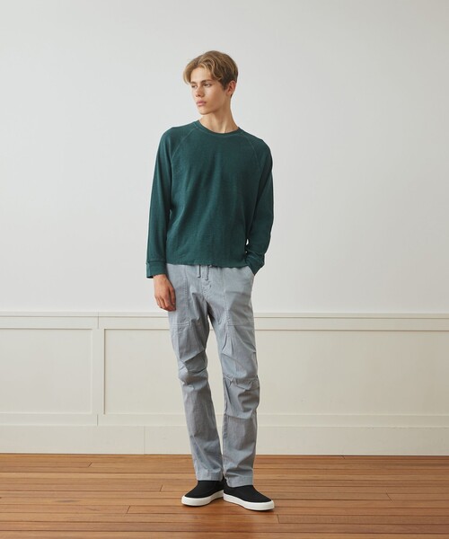 JAMES PERSE トレーナー スウェット コットンサーマルメッシュ
