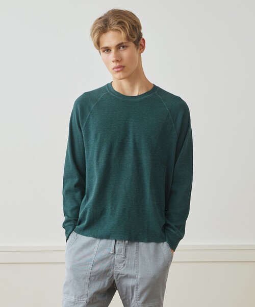 L'Appartement×JAMES PERSE スウェットプルオーバー バックパイル スエットプルオーバー MXI3278｜トゥモローランド