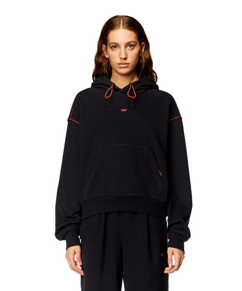 DIESEL パーカー レディース DIESELSPORT スウェット : ZOZOTOWN