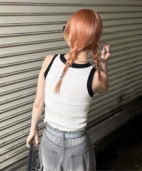 St.cecilia ドールニット タンクトップ St.cecilia ドールニット – GIRLISH