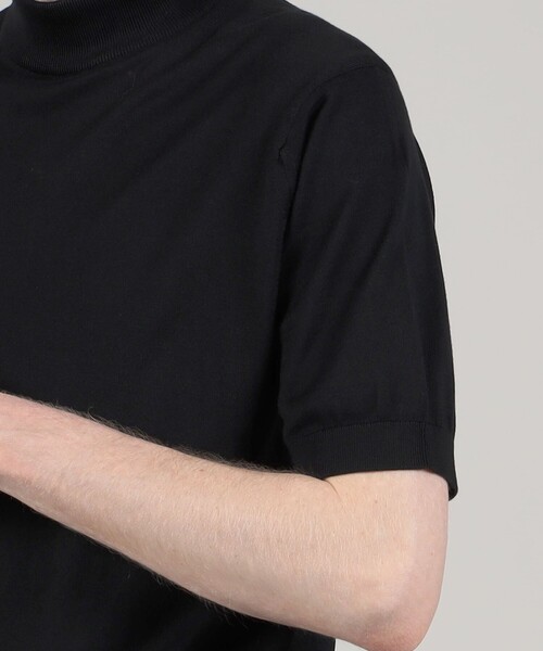 JOHN SMEDLEY（ジョンスメドレー） セーター ニット コットン モック