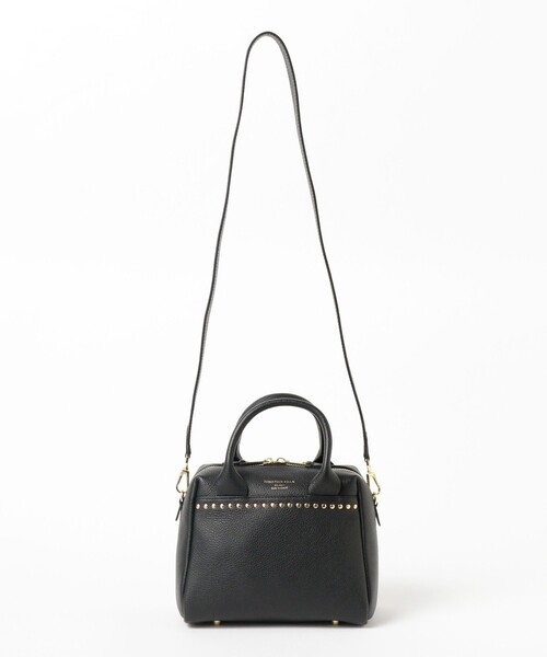 【別注】CHRISTIAN VILLA  スタッズ ボストンバッグ Demi-Luxe BEAMS（デミルクス ビームス）【別注】CHRISTIAN