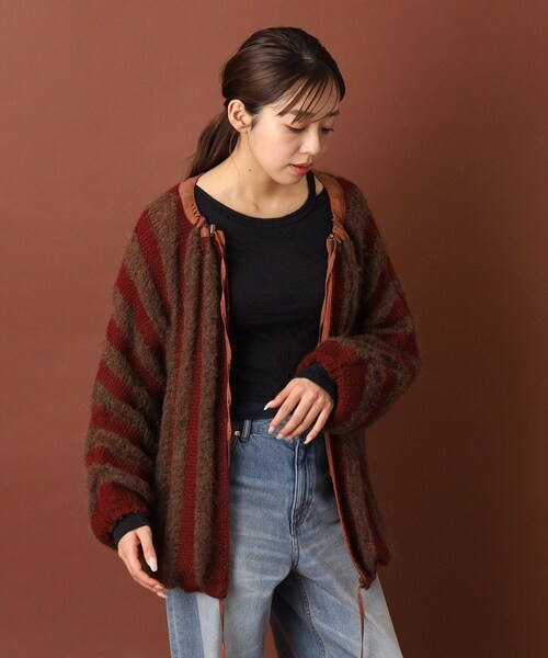 美品　ミュラーオブヨシクボ　ウールカシミヤ スタンドカラーコート　ファー　日本製 mullerofyoshiokubo_DSCN9929.jpg
