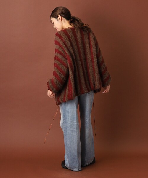 美品　ミュラーオブヨシクボ　ウールカシミヤ スタンドカラーコート　ファー　日本製 美品 ミュラーオブヨシクボ ウールカシミヤ スタンドカラー