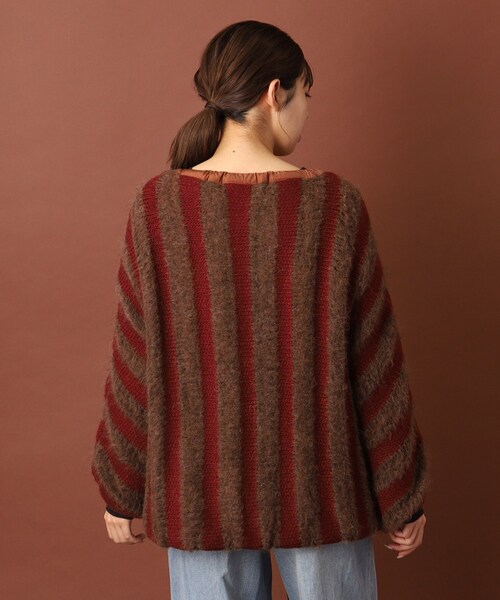 美品　ミュラーオブヨシクボ　ウールカシミヤ スタンドカラーコート　ファー　日本製 美品 ミュラーオブヨシクボ ウールカシミヤ スタンドカラー