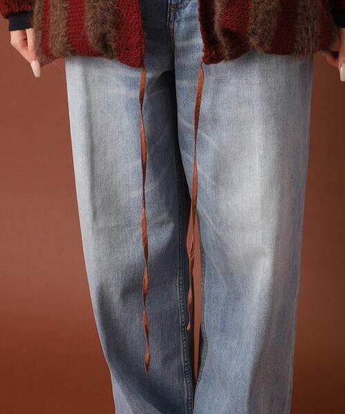 ニット セーター muller of yoshiokubo（ミュラーオブヨシオクボ）LATTICE MOHAIR BLOUSON ニット レディース muller of yoshiokubo ニット セーター yoshiokubo（ミュラー