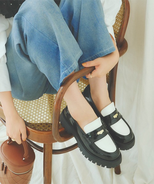 KOBE LETTUCE（神戸レタス） ローファー コインローファー レディース