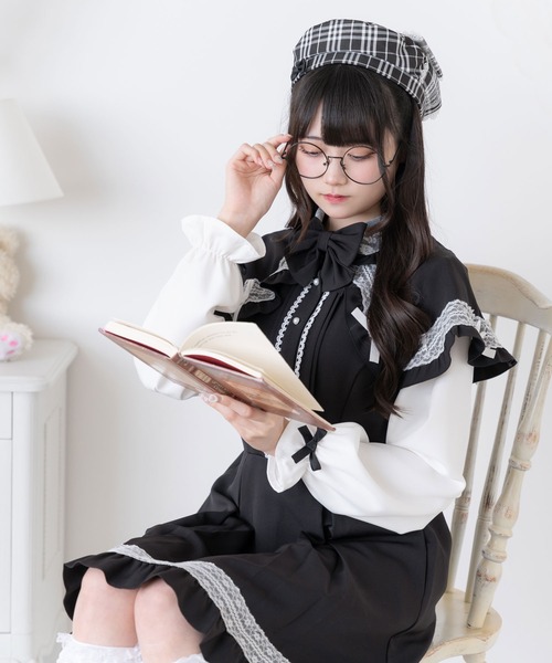ポンチョ風袖切替ワンピース　dearmylove LLサイズ ポンチョ風袖切替ワンピース – レディースファッション通販の夢
