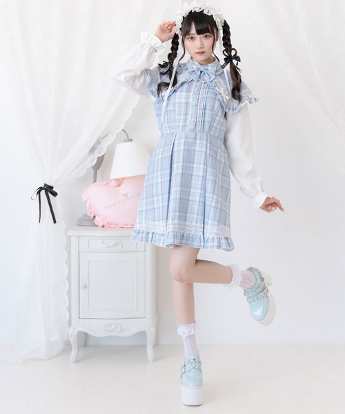 DearMyLove ワンピース ポンチョ風袖切替ワンピース : ZOZOTOWN Yahoo