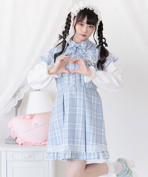 DearMyLove ワンピース ポンチョ風袖切替ワンピース : ZOZOTOWN