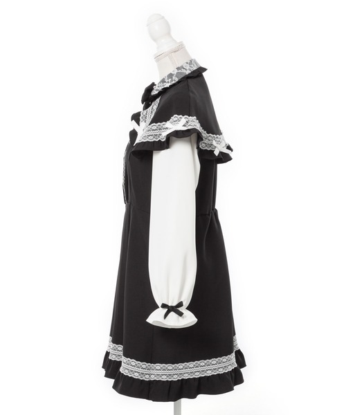 DearMyLove ワンピース ポンチョ風袖切替ワンピース : ZOZOTOWN Yahoo