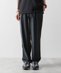 スラックス CU/RY フィブリルタフタ イージートラウザーズ / CU/RY FIBRIL TAFFETA EASY TROUSERS メンズ｜ZOZOTOWN Yahoo!店