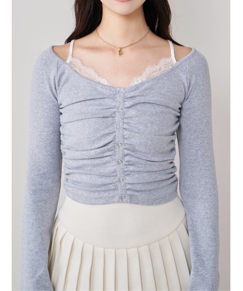 Darich ❤︎ レースドッキングトップス Darich レースドッキングトップス レディース : ZOZOTOWN Yahoo