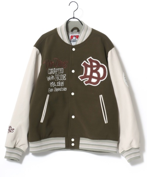 スタジャン BEN DAVIS/ベンデイビス BD STADIUM JACKET/オーバーサイズ 