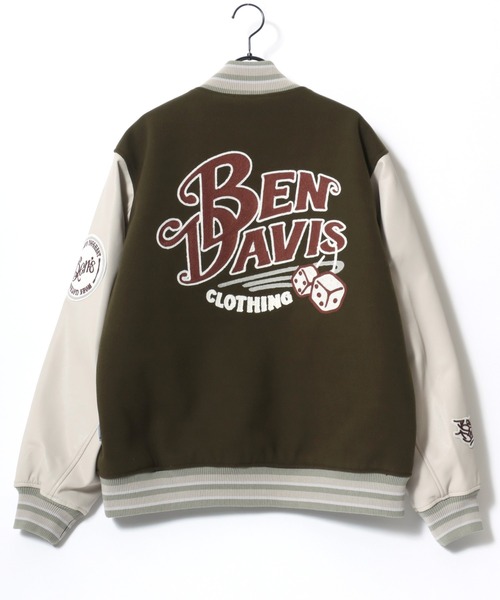 スタジャン BEN DAVIS/ベンデイビス BD STADIUM JACKET/オーバーサイズ 