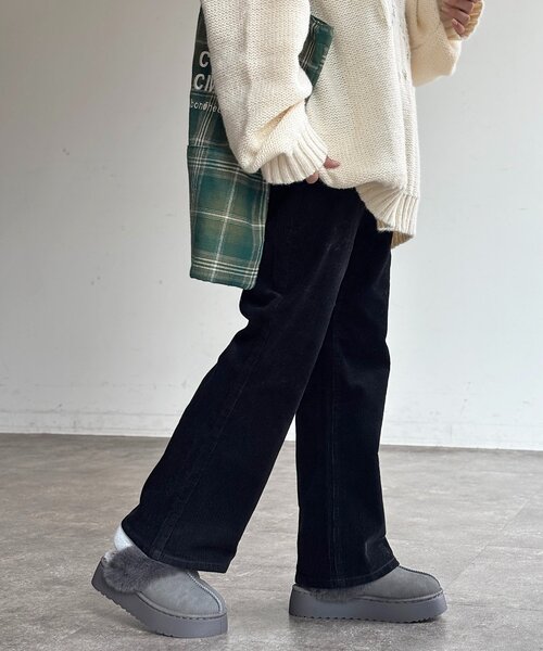 ジーンズ デニム デニムパンツ フレアデニム レディースの画像