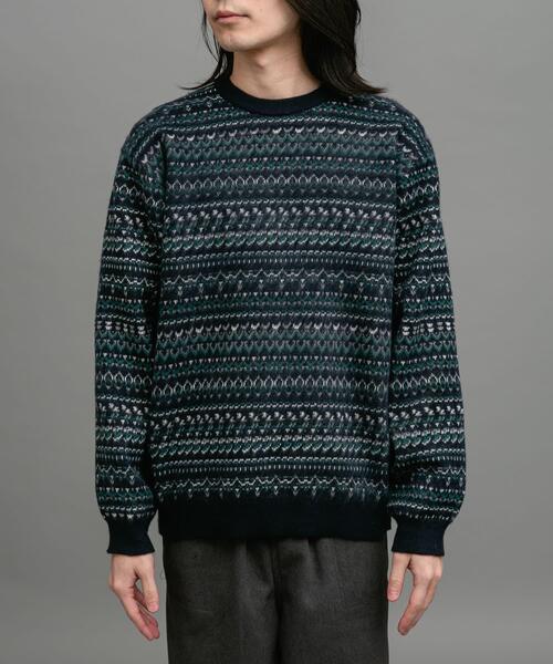 URBAN RESEARCH Sonny Label セーター ニット フェアアイル柄ニット