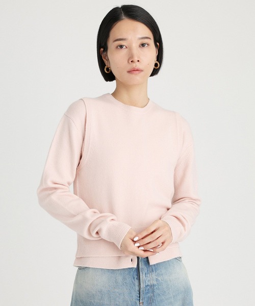【未使用品】BABYLONE バビロン　2WAYアンサンブルニット BABYLONE ニット セーター 2WAYアンサンブルニット レディース